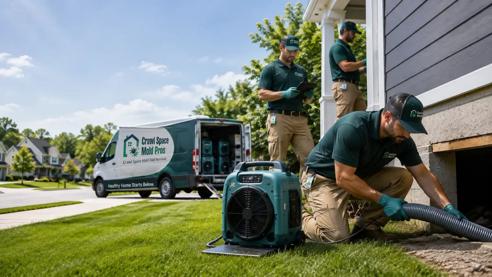 Crawl Space Mold Removal in Townville, PA